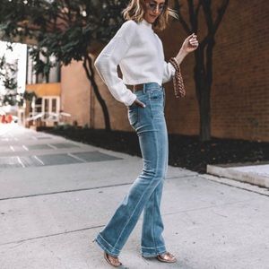 Madewell skinny flare jeans
